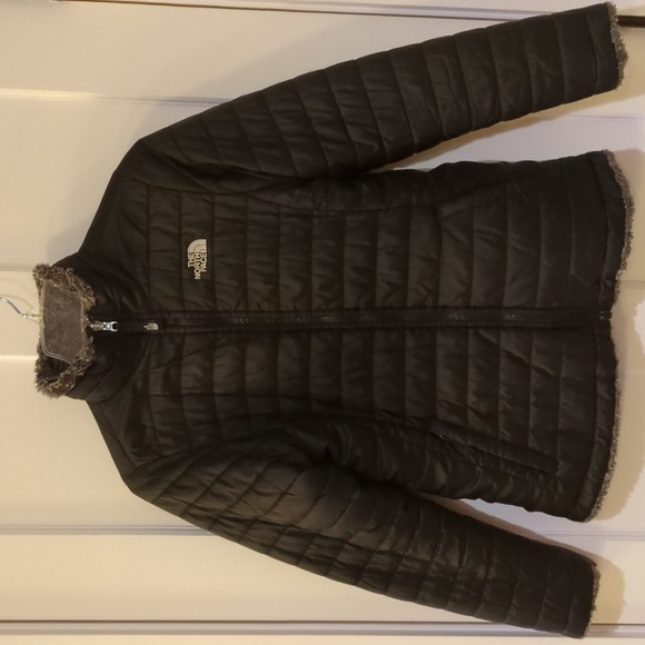 Girl's XL (18) North Face Reversible Mossbud Jacket